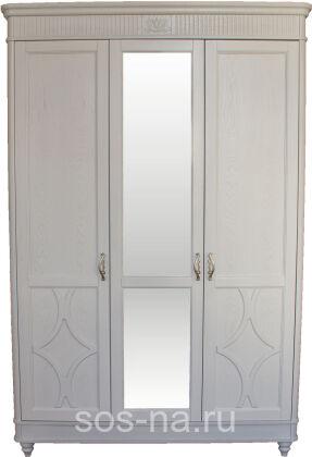 Шкаф для одежды 3д Юстина БМ2.691.1.03-01 (2358-01)